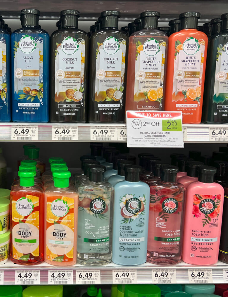 Herbal Essences As Low As $2.49 At Publix (Plus Bio:Renew Just $3.49)