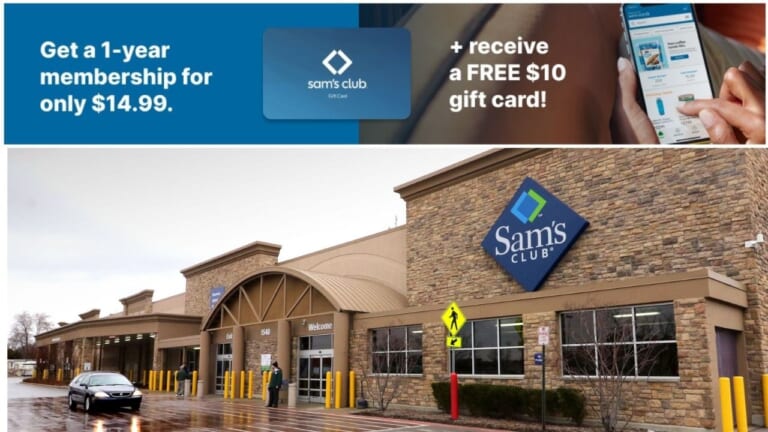 Sam’s Club Membership $4.99 + Instant Savings