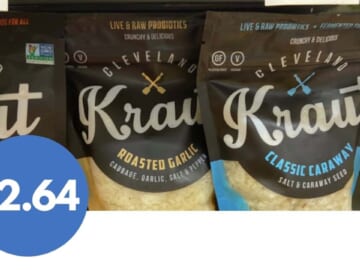 $2.64 Cleveland Kraut with Stacking Deals at Target