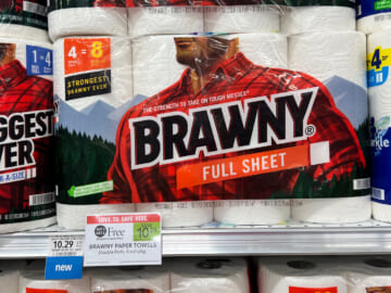 Brawny Paper Towels Are Just $4.15 At Publix (Regular Price $10.29!)