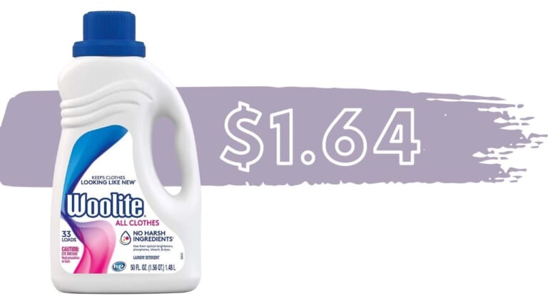 $1.64 Woolite Detergent at Harris Teeter (reg. $11.29!)