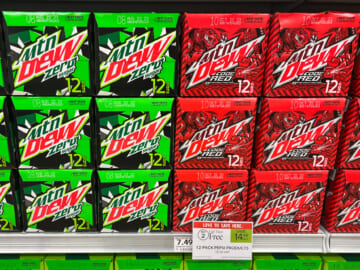 Mtn Dew Zero Sugar 12-pk Just $1.50 At Publix