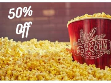 AMC Theatres | 50% Off a Large Popcorn