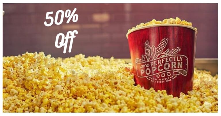 AMC Theatres | 50% Off a Large Popcorn