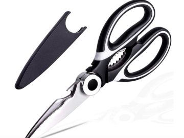 Kitchen Shears Multi Purpose Strong Stainless Steel Kitchen Utility Scissors