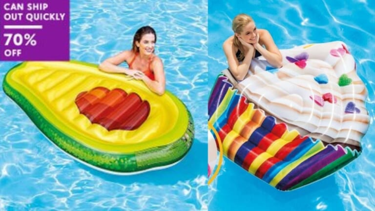 Fun Intex Pool Floats Starting at $7.49