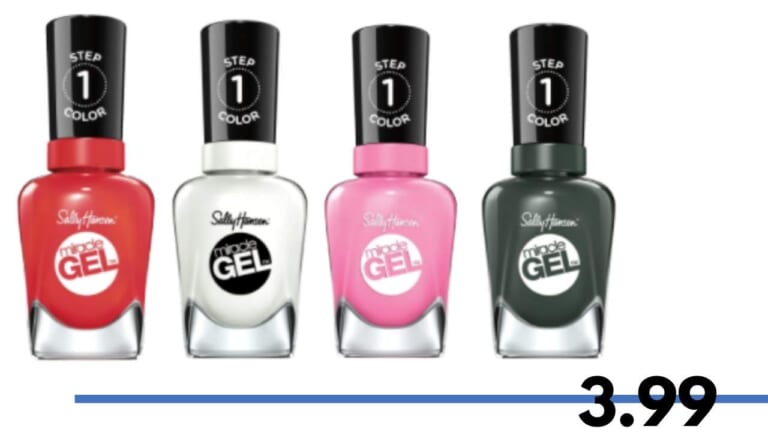 Publix Deal | Sally Hansen Gel Nail Polish for $3.99