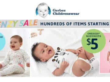 Gerber Childrenswear | $5 Frenzy Sale