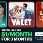 3 Months of Hulu for $1 a Month