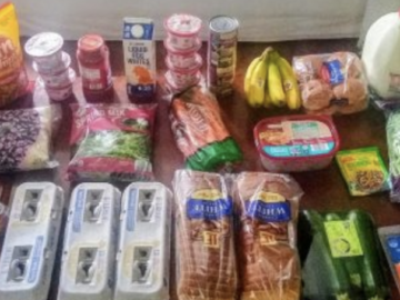 Brigette’s $96 Grocery Shopping Trip and Weekly Menu Plan for 6