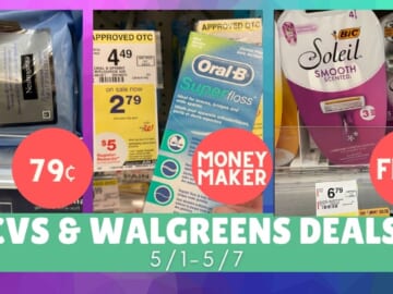 Video: Top CVS & Walgreens Deals 5/1-5/7