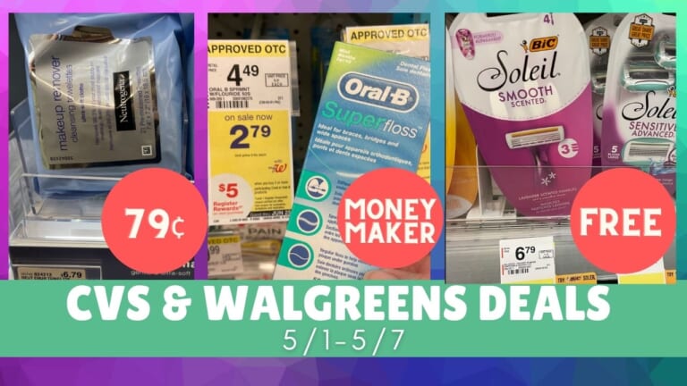 Video: Top CVS & Walgreens Deals 5/1-5/7