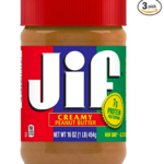 Jif Creamy Peanut Butter, 16 Ounces (Pack of 3)