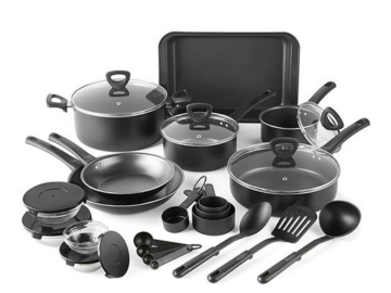 Cooks 30-piece Aluminum Non-Stick Cookware Set only $59.99!