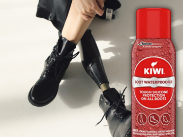 Kiwi Unisex-Adult Boot Waterproofer as low as $4.94 Shipped Free (Reg. $9.95) – Waterproof spray for boots!