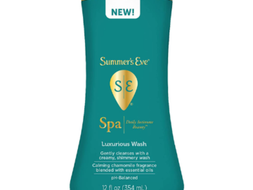 Summer’s Eve Spa Daily Cleansing Feminine Wash $6.37 (Reg. $20)