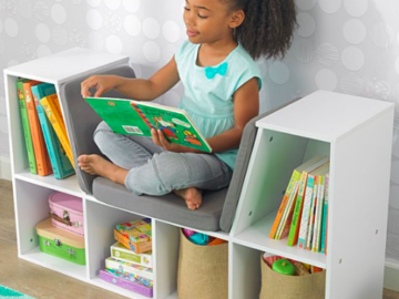 KidKraft Bookcase & Reading Nook only $50.99 after Exclusive Discount (Reg. $140!)