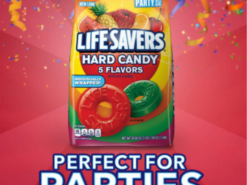 LIFE SAVERS Hard Candy 5 Flavors, 50-Ounce Party Size Bag as low as $8.06 Shipped Free (Reg. $11.99) – Fun Party Treats!