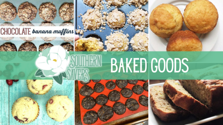 Southern Savers Baked Goods Recipes