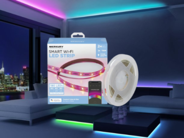 Merkury Innovations 6.5 Ft Dimmable LED Strip Lights $7.88 (Reg. $20)