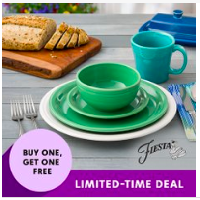 FIESTA 3-Piece Dinnerware Sets only $21.24 after Exclusive Discount!