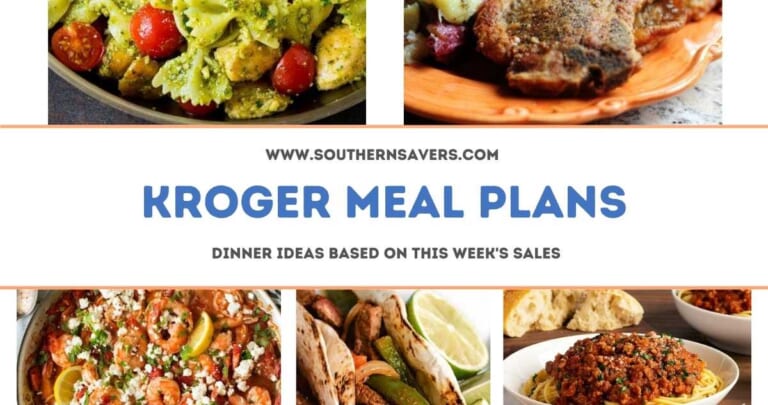 kroger meal plans 6/22