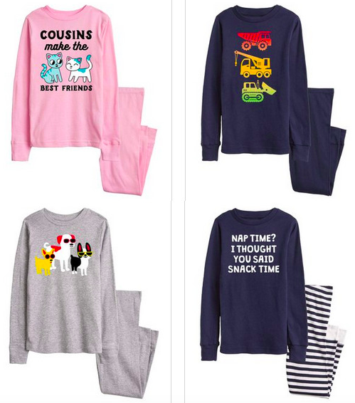 Toddler and Kid’s Pajama Sets only $7.99 + shipping!