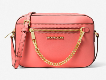 Michael Kors Jet Set Large Saffiano Leather Crossbody Bag just $99 shipped (Reg. $400!)