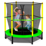 4.5 FT Indoor Outdoor Mini Toddler Trampoline with Net