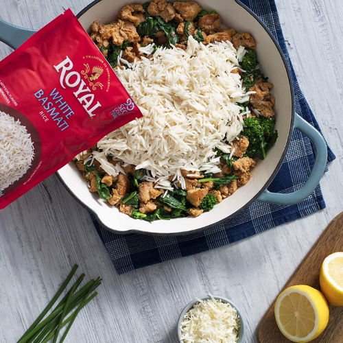 4-Count Authentic Royal Ready To Heat White Basmati Rice as low as $6.38 Shipped Free (Reg. $25) – $1.60 per 8.5 oz pouch! LOWEST PRICE!