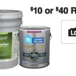 Lowe’s Exterior Paint Gift Card Rebate