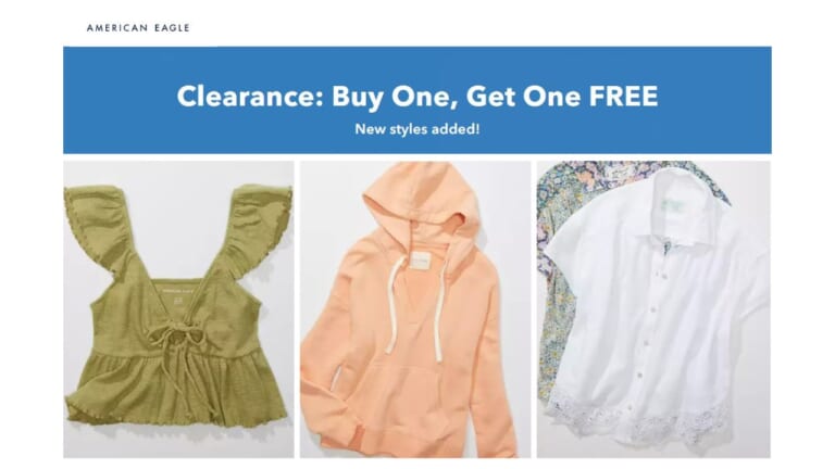 AE | BOGO Free ALL Clearance Items!