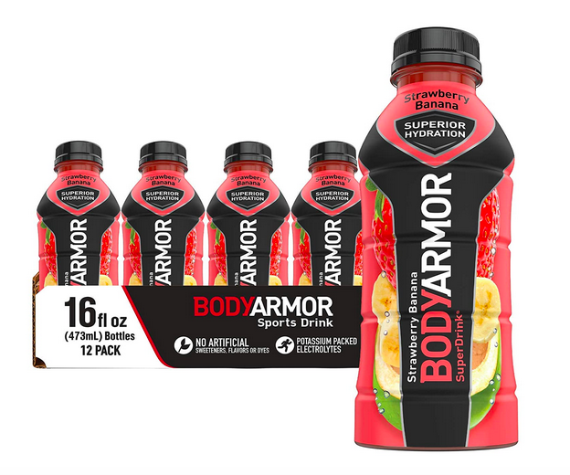 Body Armour Sports Drink Beverages (12 pack) only $11.40 shipped!