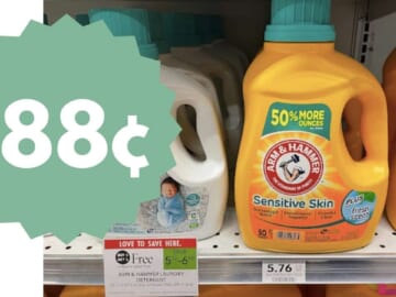 Arm & Hammer Coupon | Print & Get Laundry Detergent for 88¢!