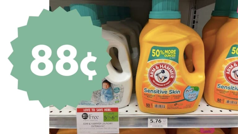 Arm & Hammer Coupon | Print & Get Laundry Detergent for 88¢!