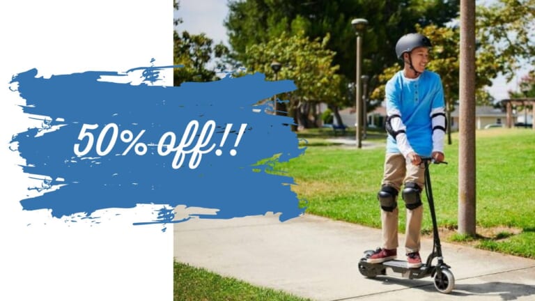 Kid’s Electric Scooter $72.49 (reg. $145)