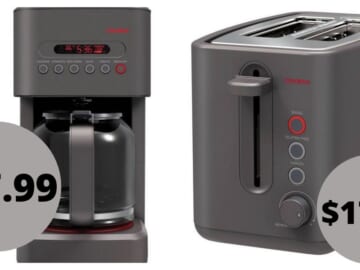 CRUXGG 14 Cup Programmable Coffee Maker for $27.99