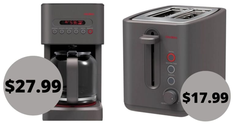 CRUXGG 14 Cup Programmable Coffee Maker for $27.99