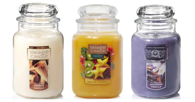 Yankee Candle Large Jar Candles for $10.62