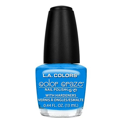 L.A. Colors Craze Nail Polish, Aquatic Blue as low as $0.93 Shipped Free (Reg. $1.50) – FAB Ratings!