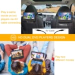 Today Only! 2-Pack DVD Players for Cars $131.99 Shipped Free (Reg. $200) – $66 each! FAB Ratings! Includes Mounting Brackets, Rechargeable Batteries, and USB/SD Card Reader