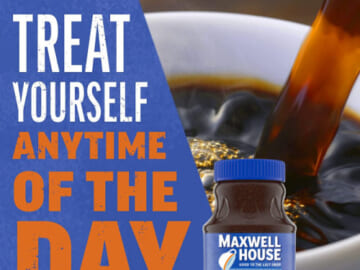 Maxwell House The Original Roast Instant Coffee as low as $4.98 Shipped Free (Reg. $5.24)