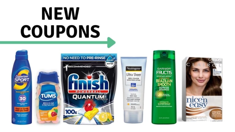 New Coupons: Coppertone, Finish, Listerine & More!