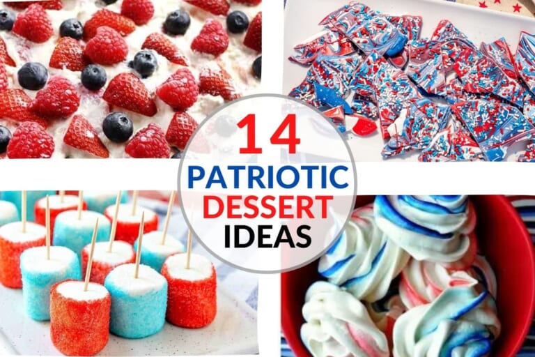 14 Delicious Patriotic Dessert Ideas for July 4th!