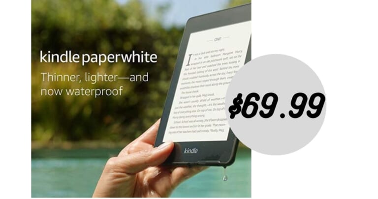 Kindle Paperwhite 2018 Release for $69.99