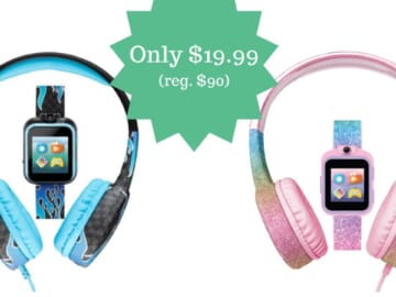 $19.99 Kid’s Smartwatch & Headphones