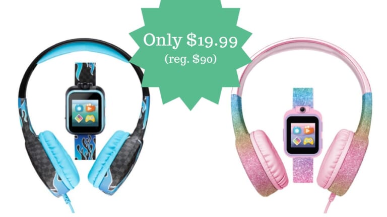 $19.99 Kid’s Smartwatch & Headphones