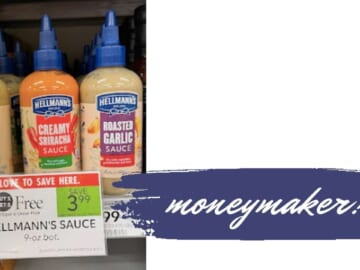 Money Maker Hellmann’s Drizzle Sauce | Publix Deal Ends Tomorrow