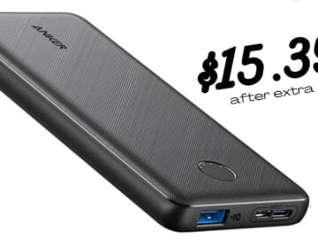 Anker Portable Charger for $15.39