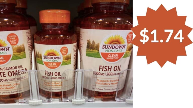 Sundown Naturals Vitamins as Low as $1.74 at Publix